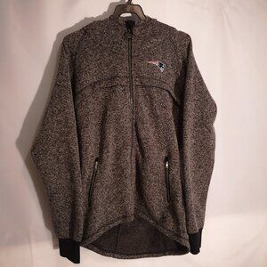 NFL Proline Ladies New England Patriots Fleece Lined Hooded Coat